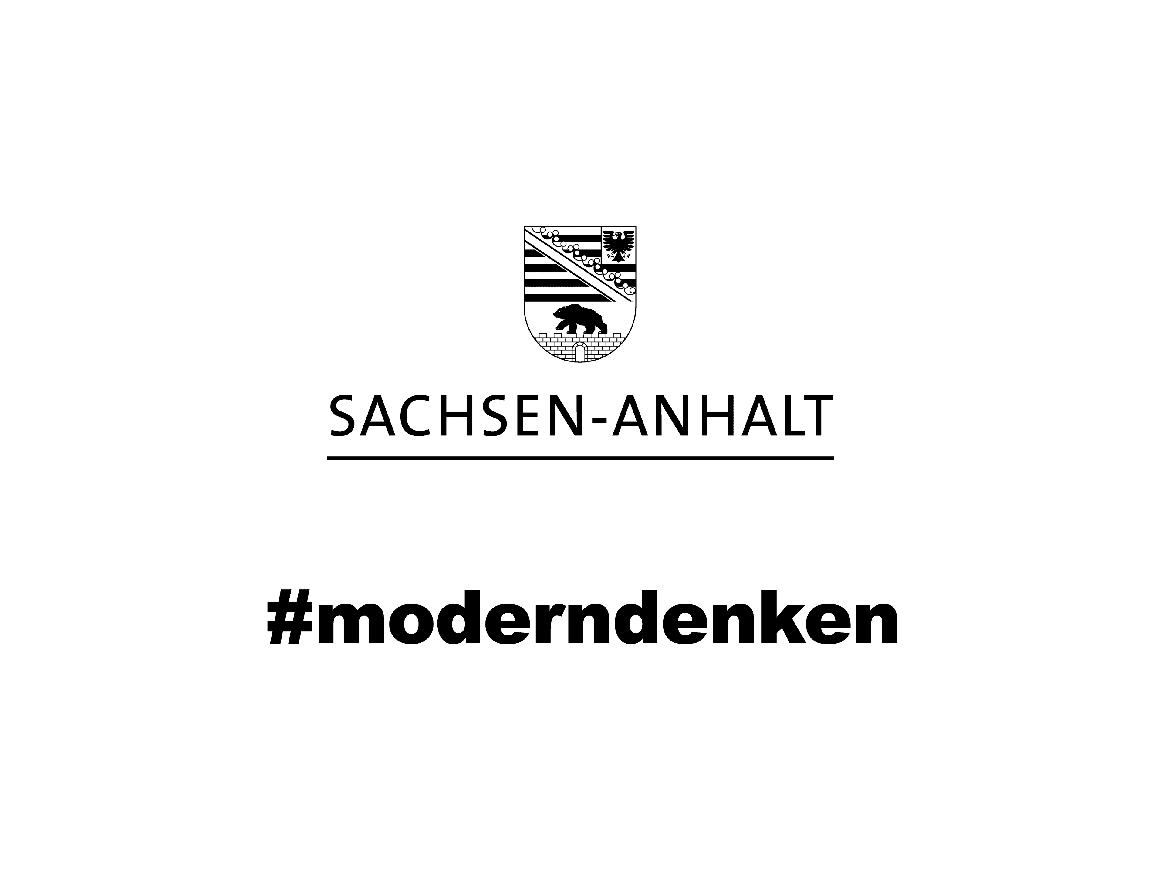 Logo: Sachsen-Anhalt #moderndenken